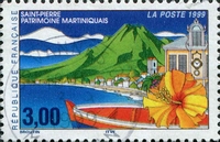 N°3244-1999-FRANCE-SAINT PIERRE-MARTINIQUE-3F