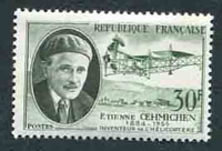 N°1098-1957-FRANCE-ETIENNE OEHHMICHEN-30F