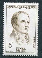 N°1142-1958-FRANCE-PHILIPPE PINEL-8F