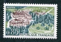 N°1393-1963-FRANCE-VITTEL-85C