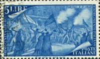 N°0520-1948-ITALIE-TURIN-5L-BLEU