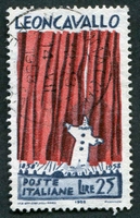 N°0761-1958-ITALIE-RUGGERO LEONCAVALLO-25L