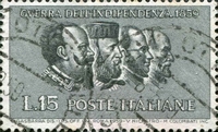 N°0793-1959-ITALIE-V EMMANUEL II-GARIBALDI-CAVOUR-MAZZINI-15