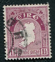 N°0080-1941-IRLANDE-CARTE-1 1/2P-LILAS