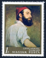 N°1897-1967-HONGRIE-TABLEAU-SAMUEL LANYI-1FO