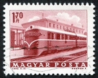 N°1567-1963-HONGRIE-TRANSPORTS-AUTORAIL-1F70