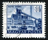 N°1007A-1951-HONGRIE-USINE D'INOTA-50FI