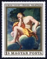 N°2046-1969-HONGRIE-TABLEAU-VENUS-1FO