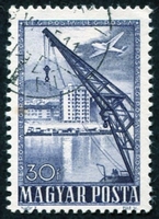 N°0098-1950-HONGRIE-GARE ET IMMEUBLE OUVRIER-30FI