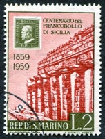 N°0473-1959-SAINT MARIN-TEMPLE DE SELINONTE-2L 