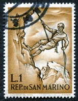 N°0552-1962-SAINT MARIN-ALPINISME-DESCENTE RAPPEL-1L