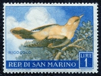 N°0479-1960-SAINT MARIN-OISEAU-LORIOT-1L