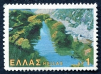 N°1366-1979-GRECE-SITES-TEMBI-1D