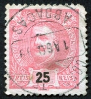 N°0131-1895-PORT-CHARLES 1ER-25R-ROSE