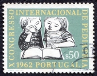 N°0904-1962-PORT-10E CONGRES PEDIATRIE-EDUCATION-50C