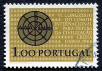 N°0981-1966-PORT-CONG DEFENSE CIVILISATION-LISBONNE-1E