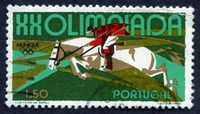 N°1158-1972-PORT-SPORT-JO DE MUNICH-HIPPISME-1E50