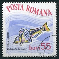 N°2006-1964-ROUMANIE-POISSON-GRONDIN-55B