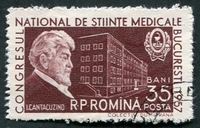 N°1506-1957-ROUMANIE-CELEBRITES-DR CANTACUZINO-35B