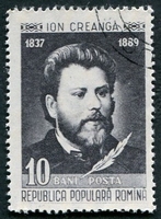 N°1566-1958-ROUMANIE-CELEBRITES-ION CREANGA-10B