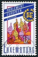 N°1172-1989-LUXEMBOURG-ELECTIONS PARLEMENT EUROPEEN-12F