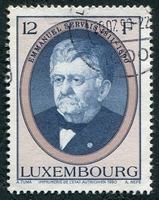 N°1196-1990-LUXEMBOURG-EMMANUEL SERVAIS-12F