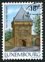 N°1104-1986-LUXEMBOURG-PORTE DES BONS MALADES-18F