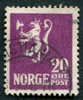 N°0098-1922-NORVEGE-LION-20-LILAS