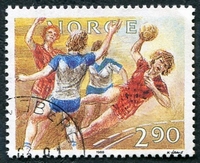 N°0960-1988-NORVEGE-SPORT-HANDBALL FEMININ-2K90