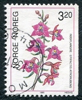 N°0996-1990-NORVEGE-FLEUR-ORCHIDEE EPIPACTIS-3K20