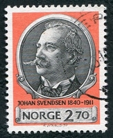 N°1007-1990-NORVEGE-MUSICIEN JOHAN SVENDSEN-2K70