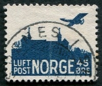 N°2-1937-NORVEGE-CHATEAU AKERSHUS OSLO ET AVION-45