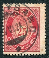 N°0095-1921-NORVEGE-25-ROUGE CARMINE