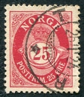 N°0095-1921-NORVEGE-25-ROUGE CARMINE