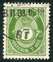 N°0092A-1921-NORVEGE-7-VERT