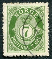 N°0092A-1921-NORVEGE-7-VERT