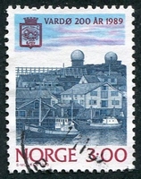 N°0972-1989-NORVEGE-SITES-VUE DE VARDO-3K