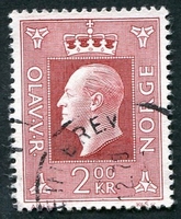 N°0547-1969-NORVEGE-ROI OLAV V-2K-CARMIN