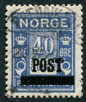 N°0137-1929-NORVEGE-40-OUTREMER