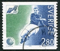 N°1697-1992-SUEDE-SPORT-CHAMPIONNAT EUROPE FOOTBALL-2K80