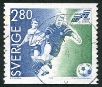 N°1698-1992-SUEDE-SPORT-CHAMPIONNAT EUROPE FOOTBALL-2K80