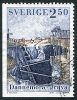 N°1660-1991-SUEDE-SIDERURGIE-MINE DE DANNEMORA-2K50