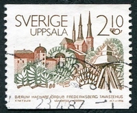 N°1379-1986-SUEDE-VILLE DE UPPSALA-2K10