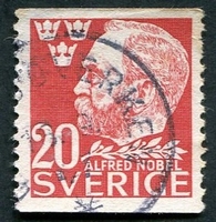 N°0326-1947-SUEDE-ALFRED NOBEL-20O-ROUGE