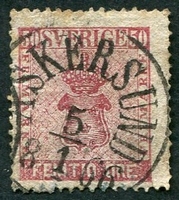 N°0011-1858-SUEDE-50O-CARMIN