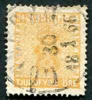 N°0009A-1858-SUEDE-24O-JAUNE