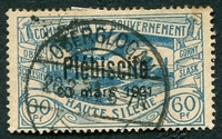 N°55-1921-HAUTE SILESIE-60P-BLEU