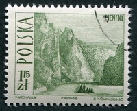 N°1560-1966-POLOGNE-TOURISME-MONTS PIENINY-1Z15