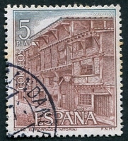 N°1642-1970-ESPAGNE-SITE-EL PORTALON-VICTORIA-5P