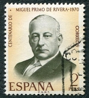 N°1631-1970-ESPAGNE-MIGUEL PRIMO DE RIVERA-2P